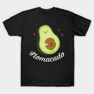 Momacado pregnant avocado funny maternity T-Shirt